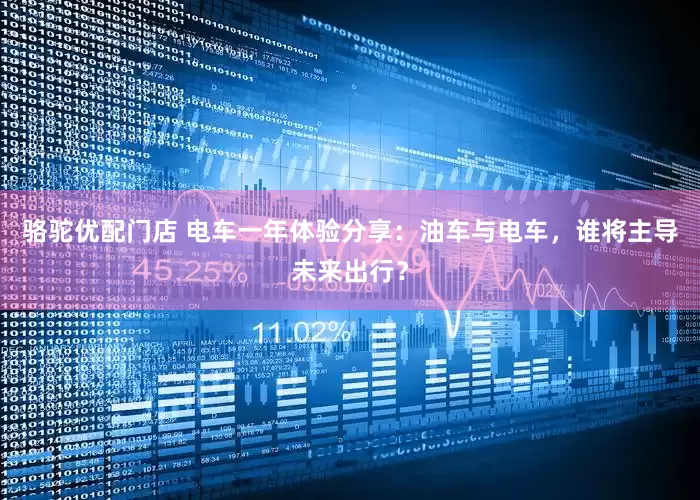 骆驼优配门店 电车一年体验分享：油车与电车，谁将主导未来出行？