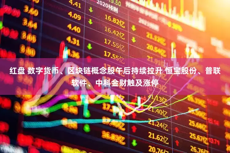 红盘 数字货币、区块链概念股午后持续拉升 恒宝股份、普联软件、中科金财触及涨停